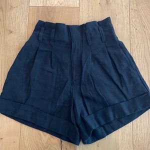A&F linen shorts (NWT)